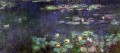 Grün Spiegelung rechte Hälfte Claude Monet